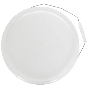 PCP Commode Bucket with Lid and Handle, White (10 Quart / 2.5 Gallon Capacity), White, 2.5 Gallon (Full Pail) - product information 5