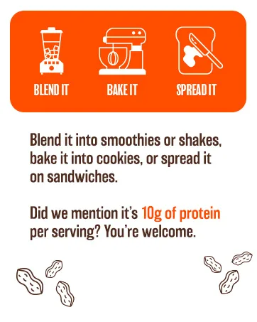 PBfit Peanut Butter, Protein-Packed Spread, Peanut Butter Spread, 16 Oz - pbfit peanut butter spread