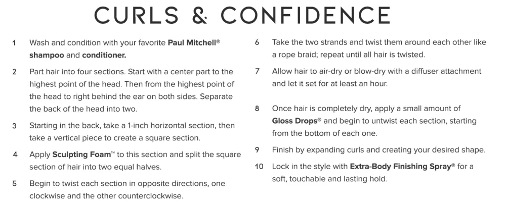 Paul Mitchell Sculpting Foam, Conditions + Controls Frizz, For All Hair Types 16.9 Ounce (Pack of 1) - Curls & confidence