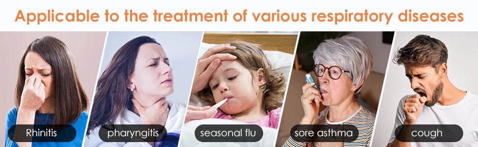 Patin Nebulizer Machine for Adults & Kids - Portable Compressor Nebulizer for Breathing with Mouthpiece & Mask, Desktop Jet Nebulizer for Home Use - Nebulizer Machine for Adults&Kids
