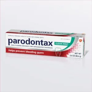 Parodontax Toothpaste for Bleeding Gums, Gingivitis Treatment and Cavity Prevention, Clean Mint - 3.4 Ounces - parodontax Clean Mint