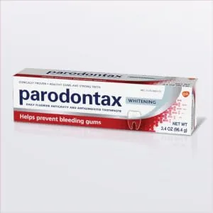 Parodontax Teeth Whitening Toothpaste To Help Bleeding Gums, Gum Toothpaste For Gum Health, 3.4 Oz x 3 - Parodontax Whitening