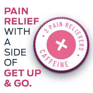 Pamprin Maximum Strength Max Formula, with Acetaminophen, Menstrual Period Symptoms Relief for Cramps, Headache, Pain and Bloating, 24 Caplets - Sick & Tired of Sick & Tired