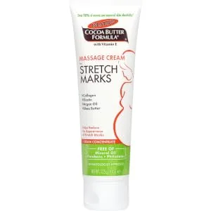 Palmer's Cocoa Butter Formula Massage Cream for Stretch Marks and Pregnancy Skin Care, 4.4 Ounces (Pack of 2) - Palmers Cocoa Butter Formula Cream for stretch marks