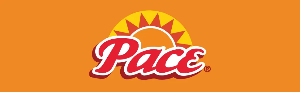 Pace Nacho Jalapeno Queso Dip, Great for Nachos, 15 Ounce Jar - Pace logo on orange background
