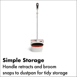 OXO Good Grips Large Sweep Set with Extendable Broom - OXO Good Grips Sweep Set with Extendable Broom