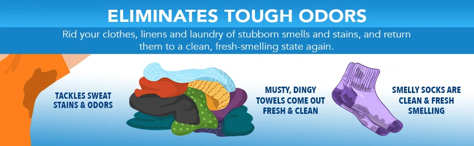 OxiClean Odor Blasters Odor & Stain Remover Laundry Booster, 50 oz. - product information 2