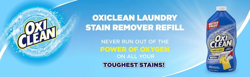 OxiClean Laundry Stain Remover Refill, 56 Oz - product information 1