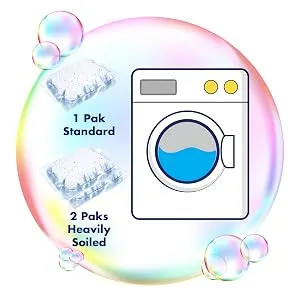 OxiClean Color Boost Color Brightener plus Stain Remover Power Paks, 26 Count 26 Count (Pack of 1) - product information 4