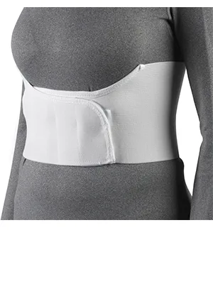 OTC Elastic Chest Panel Universally Adjustable Rib Belt for Women, White, Regular White Regular - product information 2