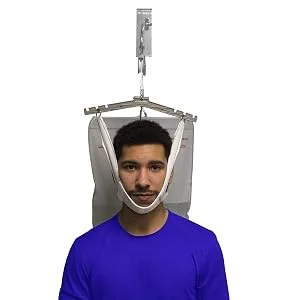 OTC Cervical Traction Kit, Neck Pain Relief, Vertebrae Disk Herniation, Complete Over Door Setup - product information 1