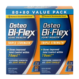 Osteo Bi-Flex Triple Strength Twin, 80 Count, 2pack 80 Count (Pack of 2) - image