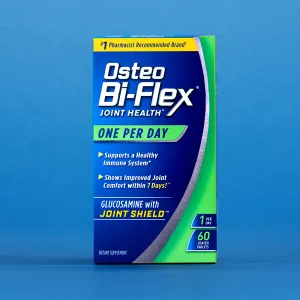 Osteo Bi-Flex One Per Day, Glucosamine Joint Health Supplement with Vitamin D, Coated Tablets, 60 Count 60 Count (Pack of 1) - image