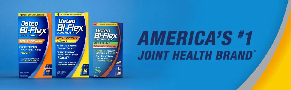Osteo Bi-Flex One Per Day + Inflammatory Response Joint Health Supplement, Capsules, 30 Ct - image