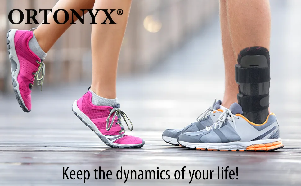 ORTONYX Ankle Stabilizer Brace Stabilizing Stirrup Splint - One Size Fits Most - Black One Size Fits Most Black - ORTONYX Ankle Stabilizer Brace Stabilizing Stirrup Splint One Size Fits Most Black