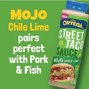 Ortega Street Taco Sauces, Mojo Chile Lime, 8 Oz - Mojo Lime