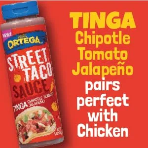 Ortega Street Taco Sauces, Mojo Chile Lime, 8 Oz - Tinga