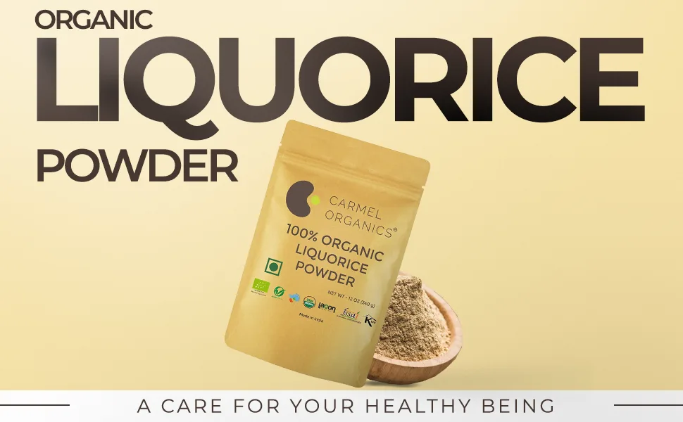 Organic Licorice Root Powder | (8 Oz or 0.5 Lb) | USDA Certified 8 Ounce (Pack of 1) - SPN-FOR1