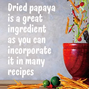 Organic Dried Papaya Spears, 16 Pounds - Kosher, Unsulfured, Unsweetened, Vegan, Bulk - product information 6