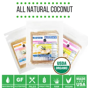 Organic Coconut Wraps, Coco Nori Original (Raw, Vegan, Paleo, Gluten Free wraps) Made from young Thai Coconuts (5 Sheets) - product information 4