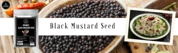 Organic Black Mustard Seed (1lb) by Naturevibe Botanicals, Gluten-Free & Non-GMO (16 ounces) - black mustard seed