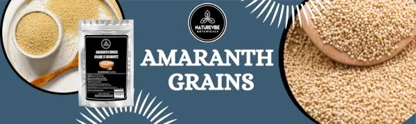 Organic Amaranth Grains (2lb) by Naturevibe Botanicals, Gluten-Free & Non-GMO (32 ounces) - Amaranth Grains