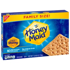 OREO Original Cookies, RITZ Crackers, Honey Maid Graham Crackers Variety Pack, Family Size, 3 Packs - image