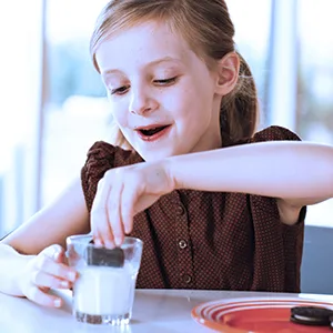 OREO Double Stuf Gluten Free Chocolate Sandwich Cookies, 14.03 oz - image