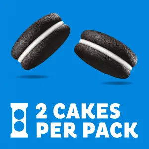 OREO Cakesters Soft Snack Cakes, 5 - 2.02 oz Snack Packs - image