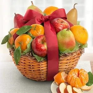 Orchard Favorites Fruit Basket Gift, 10 Piece Set All Occasion - product information 1