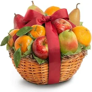Orchard Favorites Fruit Basket Gift, 10 Piece Set All Occasion - product information 2