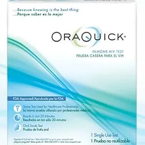 Oraquick HIV Test in Home 1 Count (Pack of 1) - product information 1