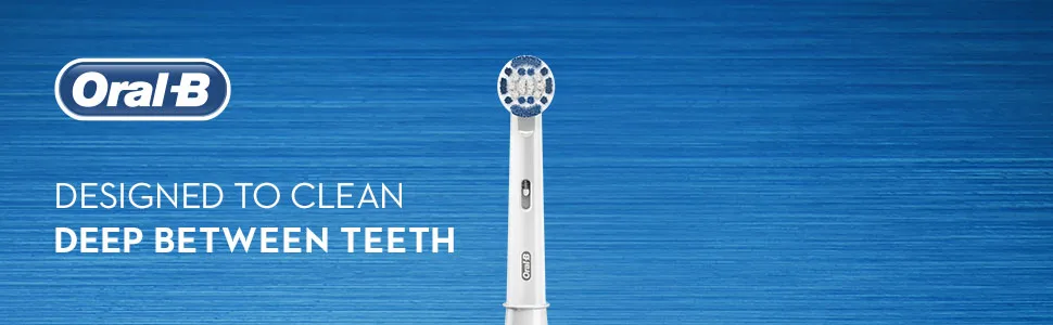 Oral-B Vitality Dual Clean Electric Toothbrush, White, 1 Count Electric Toothbrush + 1 Replacement Brush Head White - Designed to clean deep between teeth.