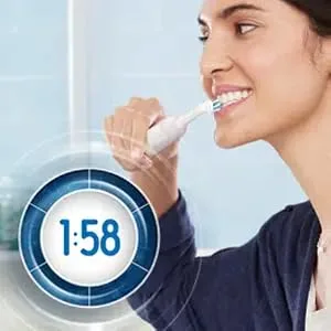 Oral-B Pro 1000 Power Rechargeable Electric Toothbrush Powered by Braun ,1 count , White (Packaging may vary) White 1 Count (Pack of 1) - 2-minute timer