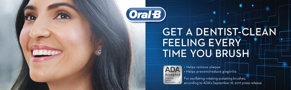 Oral-B Genius 6000 Electric Toothbrush, Black - Get a dentist-clean feeling every time you brush