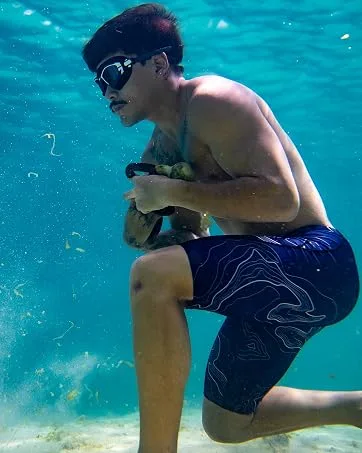 Onvous Men's AquaGenesis-Lite Swim Jammer | Racing & Training Swimsuit | Fast, Flexible, Comfortable | Sizes: 28-38 34 - Swimming workouts