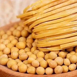 ONTRUE Dried Beancurd Srtips, Great Tofu, Soybean Noodle, Satisfied For Vegan, Good Source Of Protein, Non-Gmo, No Extra Adding, 10.58 Oz - 5464