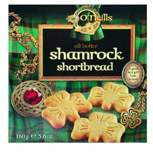 O'Neills Shamrock Shortbread Cookies, 5.6 Ounce 5.6 Ounce (Pack of 1) - product information 1