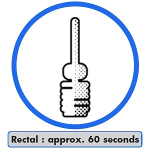 Omron MC-246 (MC246) 60 Second Digital Rigid Thermometer - product information 4