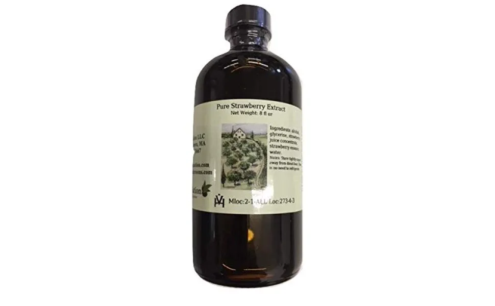 OliveNation Pure Strawberry Extract 8 oz. - product information 1
