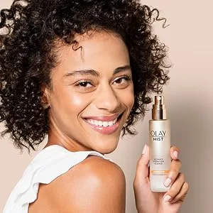 Olay Face by Hydrating Facial Spray Essence with Bergamot, Energizing Vitamin C Mist, Fresh, 3.3 Fl Oz - product information 1