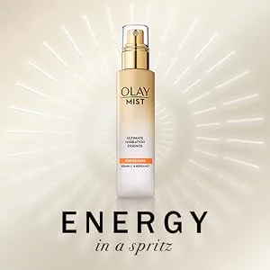 Olay Face by Hydrating Facial Spray Essence with Bergamot, Energizing Vitamin C Mist, Fresh, 3.3 Fl Oz - product information 3