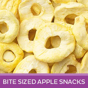 Oh! Nuts - Dried Apple - 26oz Bulk | Fresh Dehydrated Apple Fruit Bites for Baking & Snacking | Low Cholesterol, High Fibers, Rich in Vitamin A & C (Dried Apple Rings) - product information 4