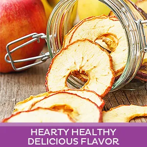 Oh! Nuts - Dried Apple - 26oz Bulk | Fresh Dehydrated Apple Fruit Bites for Baking & Snacking | Low Cholesterol, High Fibers, Rich in Vitamin A & C (Dried Apple Rings) - product information 7