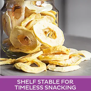 Oh! Nuts - Dried Apple - 26oz Bulk | Fresh Dehydrated Apple Fruit Bites for Baking & Snacking | Low Cholesterol, High Fibers, Rich in Vitamin A & C (Dried Apple Rings) - product information 9