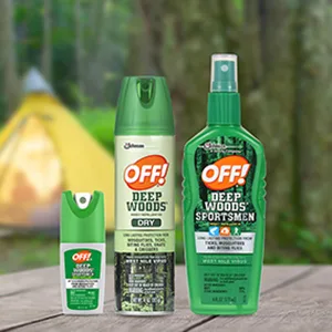OFF! Deep Woods Insect Repellent Aerosol, Dry, Non-Greasy Formula, Bug Spray with Long Lasting Protection from Mosquitoes, 2.5 oz - OFF! Deep Woods