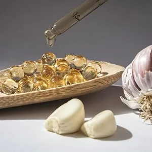 Odorless Pure Garlic 3000 mg per Serving Maximum Strength 150 Soft gels Promotes Healthy Cholesterol Levels Immune System Support - Garlic 1500 mg