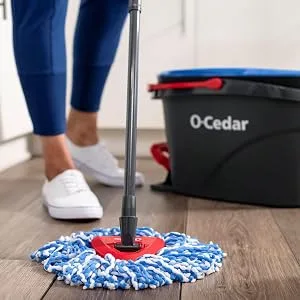 O-Cedar Triple Action Power Scrub Roller Mop Refill - floor