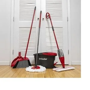 O-Cedar Triple Action Power Scrub Roller Mop Refill - product information 2