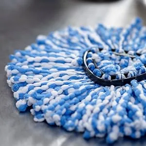 O-Cedar EasyWring RinseClean Spin Mop Microfiber Refill, 1-Pack, Blue - rinseclean